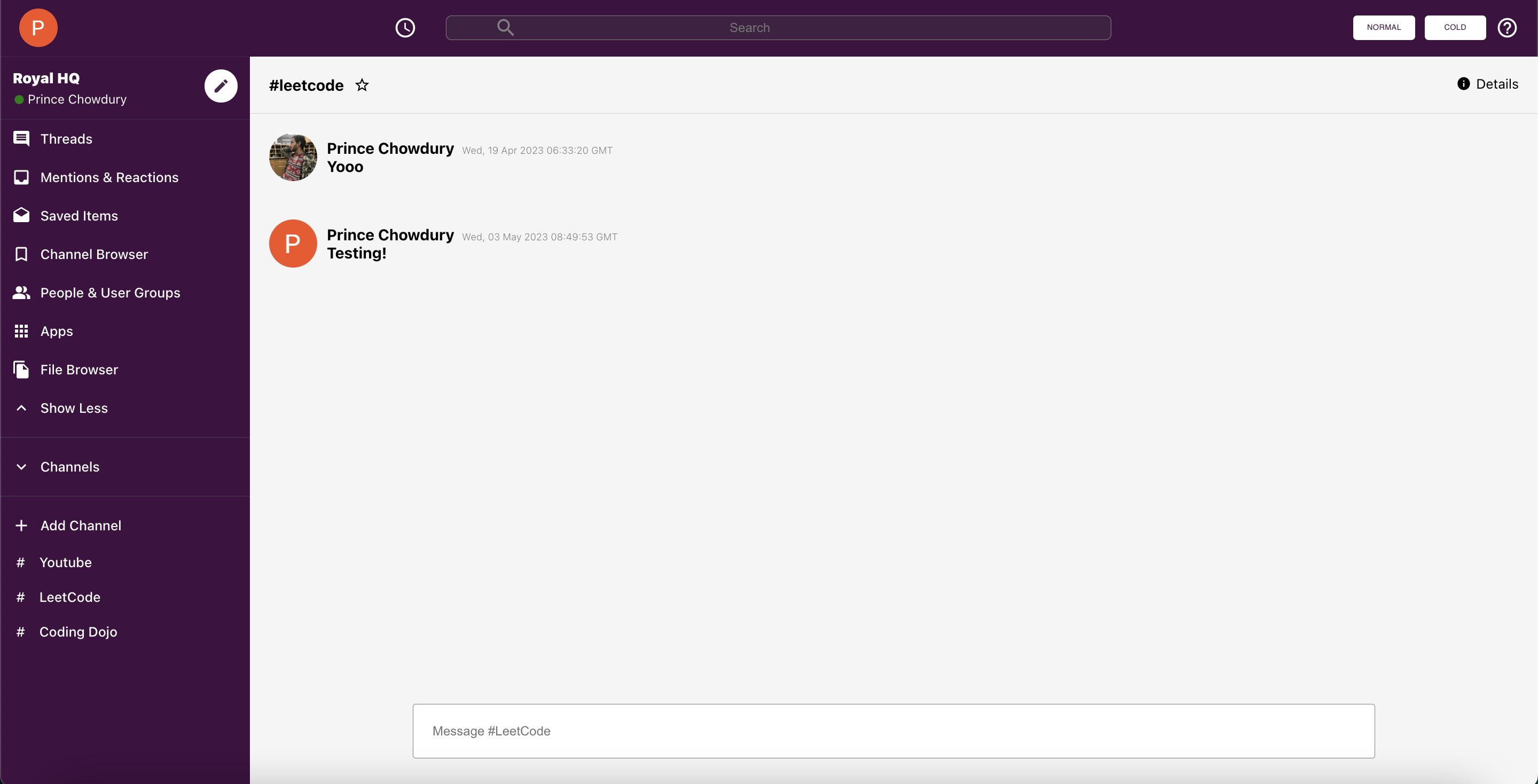 Slack with ChatGPT